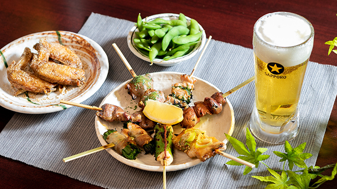 本格炭火焼き鳥＆博多もつ鍋 串たつ - メイン写真: