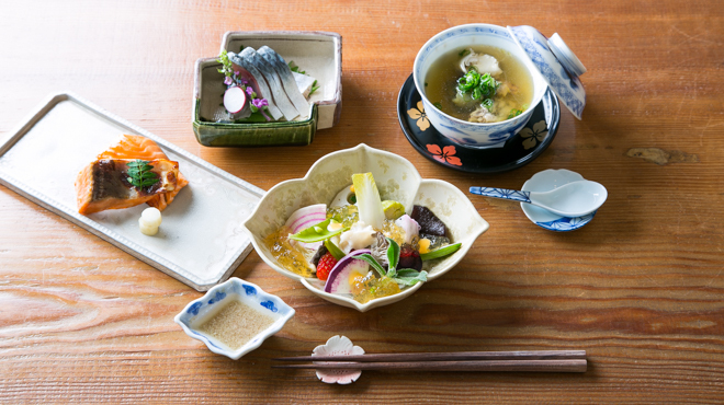 りょうりや 御旅屋 - 料理写真:料理集合