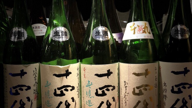 とんかつ 田 - ドリンク写真:十四代