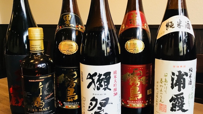 今日はなぁに - ドリンク写真:日本酒、芋焼酎もご用意しております。