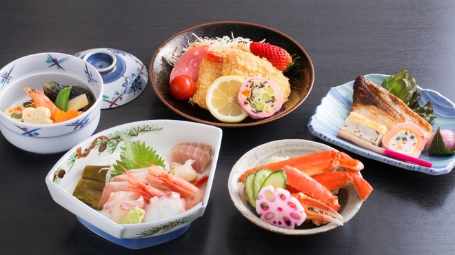 Konnichiwa Miyakoshi - 料理写真:一品料理皿盛りオードブル5品