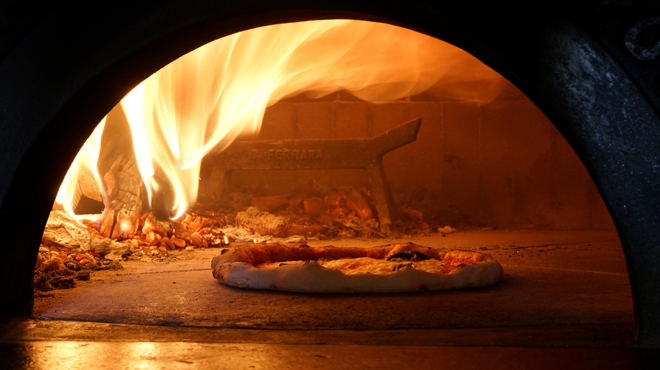 Pizzeria Asso da yamaguchi - メイン写真:窯の中