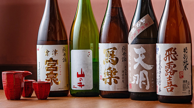 ももふく - メイン写真:日本酒