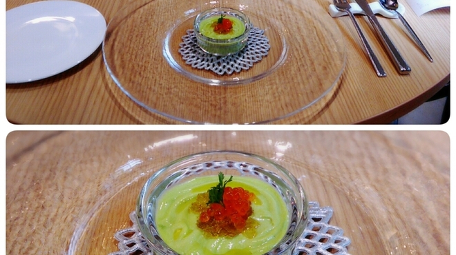 月の光 - 料理写真:アミューズ。