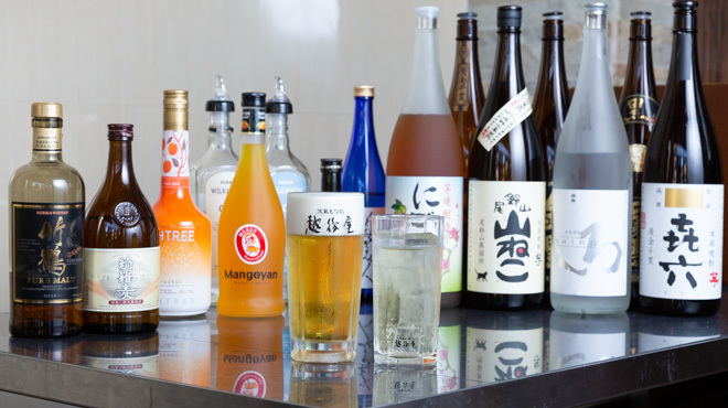 NABE° 韓国と博多華味鳥  - ドリンク写真:ドリンク集合
