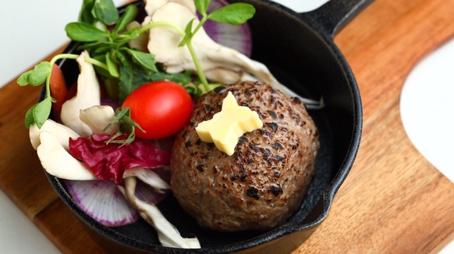黒毛和牛専門店 ステーキモンスター - 料理写真:黒毛和牛のハンバーグ