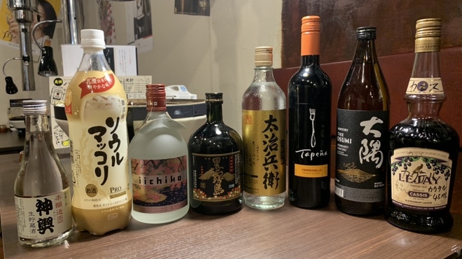 小仔羊 - ドリンク写真:色々なお酒を御用意してます！