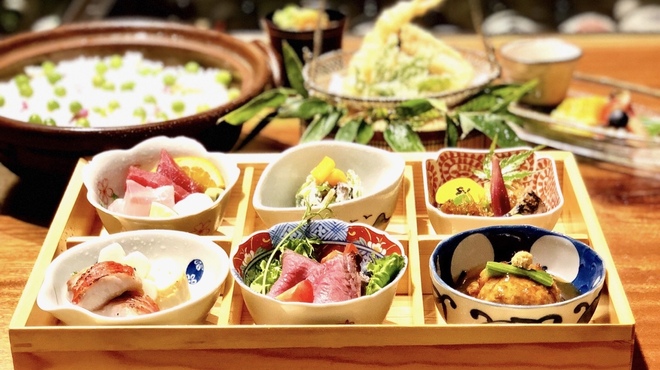 きはる - 料理写真:涼風㐂箱ご膳