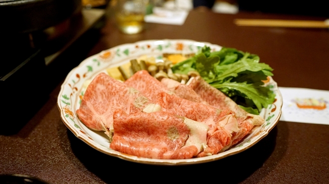 料亭 金鍋 - 料理写真:すき焼き5000円
