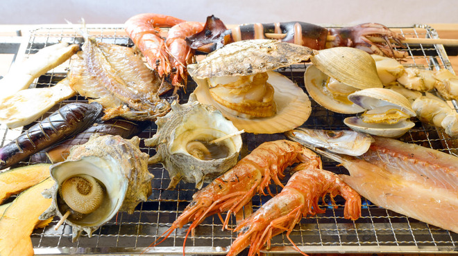 浜焼き漁師小屋 食べ放題 海鮮浜焼き 下土狩 ろばた焼き ネット予約可 食べログ