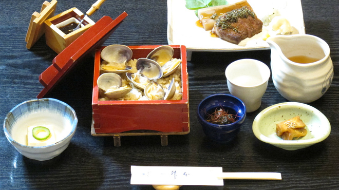 Kameido Masumoto - 料理写真:あさりせいろ飯