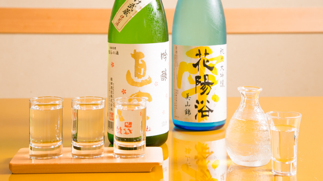 彩懐石 うらわ高砂 - ドリンク写真:埼玉県産の日本酒・季節での取り寄せｱﾘ