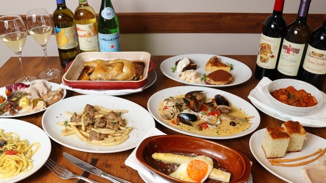 トラットリア ピュー Trattoria Piu 鶴間 イタリアン 食べログ
