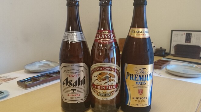 串揚げ料理 いろは - ドリンク写真:各メーカー揃えています‼