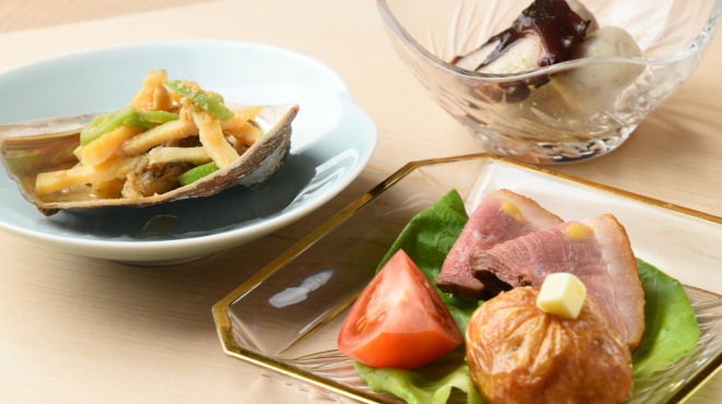 おかざき - 料理写真:料理2品