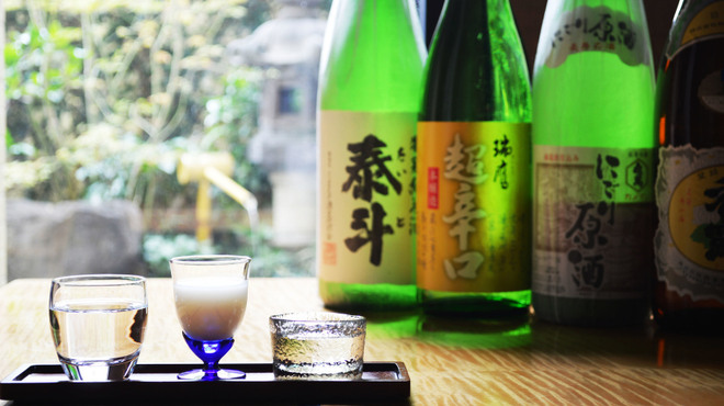光琳 - ドリンク写真:熊本県産酒飲み比べセット