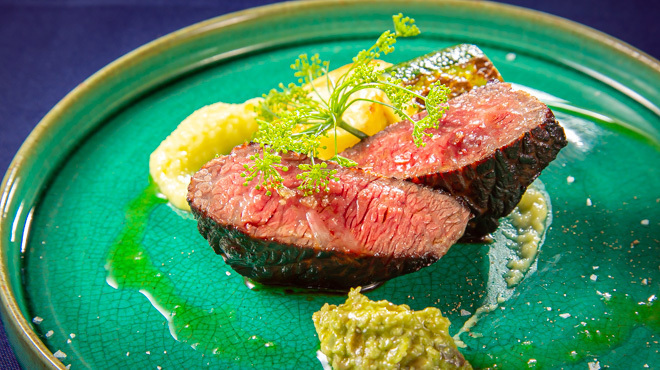 サンタ・マリア・ノヴェッラ・ティサネリーア - 料理写真:京都牛_ビステッカ