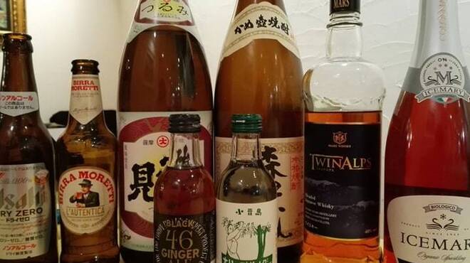 リストランティーノ イルチプレッソ - ドリンク写真:チプのイタリア料理に焼酎もハイボールもOK！ノンアルコールも充実してますよ