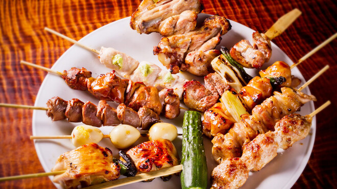 伊勢廣 - 料理写真:【焼鳥7本コース（10品）】　4410円