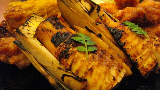 久原 - 料理写真:新たけのこ姿焼き