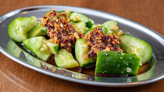 アガリコ餃子楼 - メイン写真:たたきキュウリ