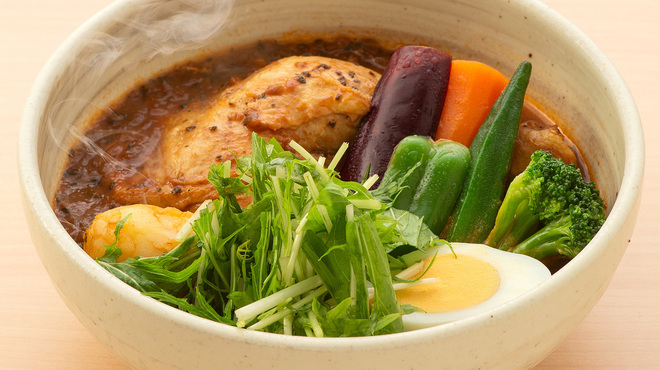 スープカリーNeco - 料理写真:【トマトスープ】当店の基本の味わい深いスープ！初めての方はぜひ♪