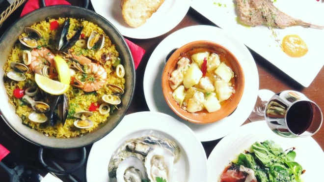 地中海食堂boca 旧店名 Spanish Bar Boca 新宿西口 スペイン料理 食べログ