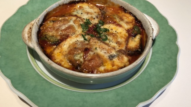 アンティヴィーノ - 料理写真:茄子とスカモルツァチーズのグラタン