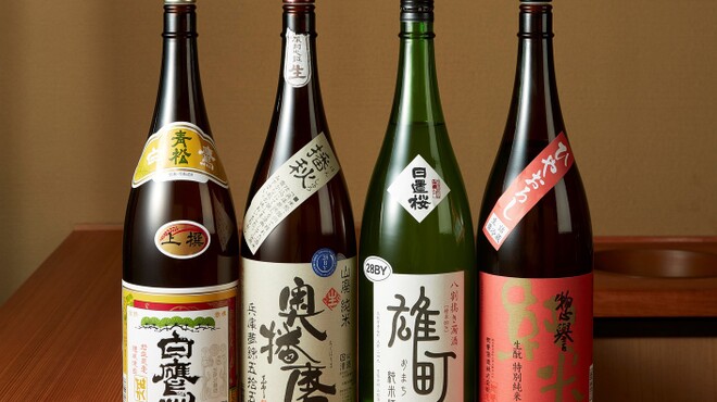 ふしきの - ドリンク写真:日本酒ペアリング例