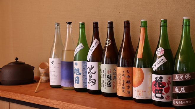 ふしきの - ドリンク写真:日本酒ペアリング例