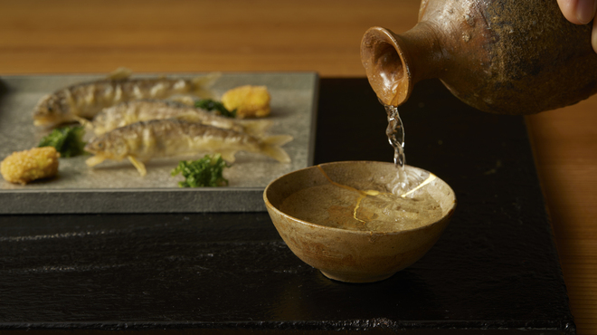 ふしきの - 料理写真:稚鮎の揚物