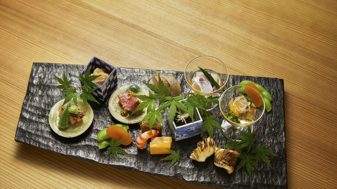 ふしきの - 料理写真:八寸（酒肴の盛り合わせ）