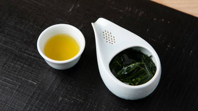 天麩羅とお蕎麦　三輪 - ドリンク写真:宇治の玉露 氷出し
