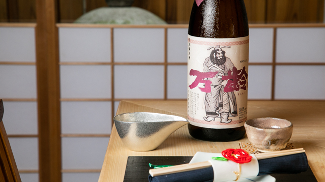 天麩羅とお蕎麦　三輪 - ドリンク写真:日本酒（佐賀県唐津）