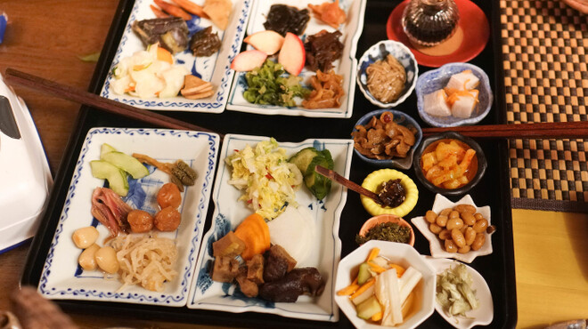 山ごぼう - 料理写真:3８種類の野菜の漬物