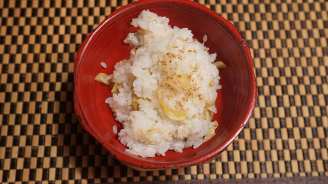 山ごぼう - 料理写真:ご飯