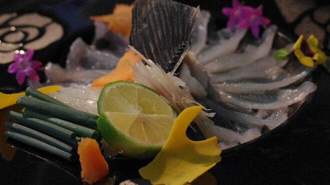 四季心 六香庵 - 料理写真:ふぐ刺し