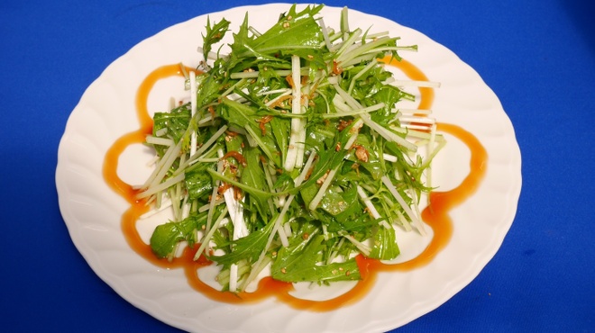 七味亭 - 料理写真:京水菜とじゃこのサラダ