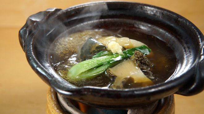 ぎおん 佐藤 - 料理写真:【年中】蒸し鮑のあん掛け