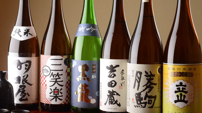 北陸料理 新越 - ドリンク写真:北陸の地酒