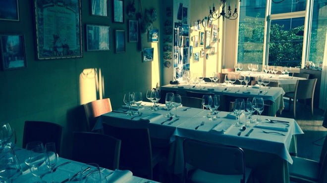 ナポリ、アマルフィ料理 Ti picchio 中目黒 - 内観写真: