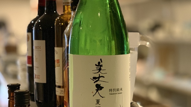 璃んご - ドリンク写真:季節の日本酒