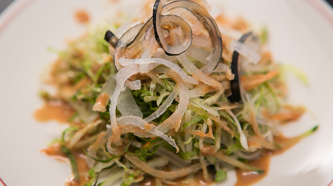 CADET 山田屋 - 料理写真:ふぐ皮のサラダ
