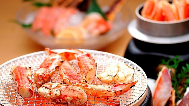かに道楽 - 料理写真:香ばしい薫りとジューシーなかに