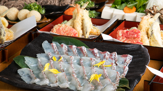 Tempura Kaisen Gofuku - 料理写真:鯛しゃぶ