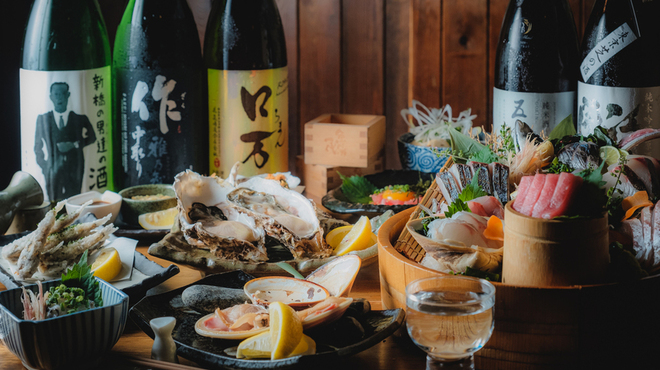 魚と日本酒 魚バカ一代 新橋本店 新橋 魚介料理 海鮮料理 ネット予約可 食べログ