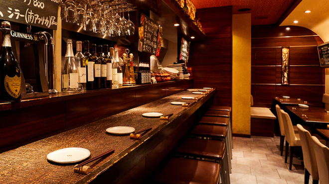 ビストロボンノ - 内観写真:カウンターも人気です！