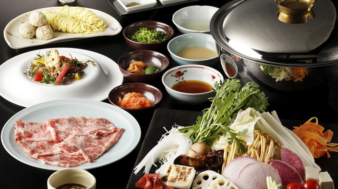 鉄板焼・しゃぶしゃぶ 迎賓館 - 料理写真:【冬メニュー】しゃぶしゃぶ