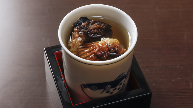とらふぐ旬席 若虎 - ドリンク写真:ひれ酒