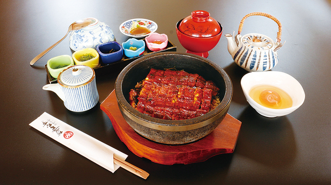 Daruma Unagi - 料理写真:石焼まぶし御膳￥3900・リピーターのお客様が多いメニューです。